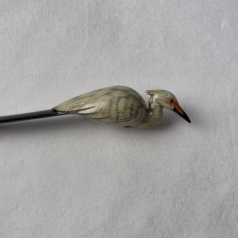 5 Animal Plastic Letter Openers 3 Frogs 1 Humming Bird 1 Crane - Picture 3 of 8